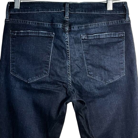 FRAME Le Skinny de Jeanne Jeans Size 30 Avinton Wash Dark Blue Mid Rise Stretch - Picture 3 of 8